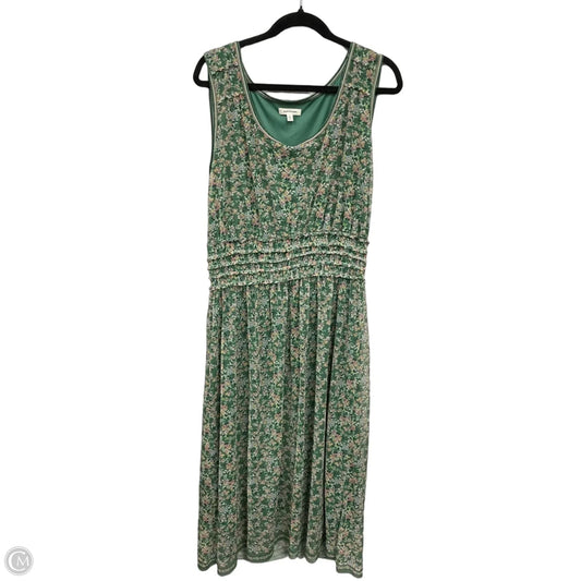 Dress Casual Maxi By Max Studio In Green, Size: Xl