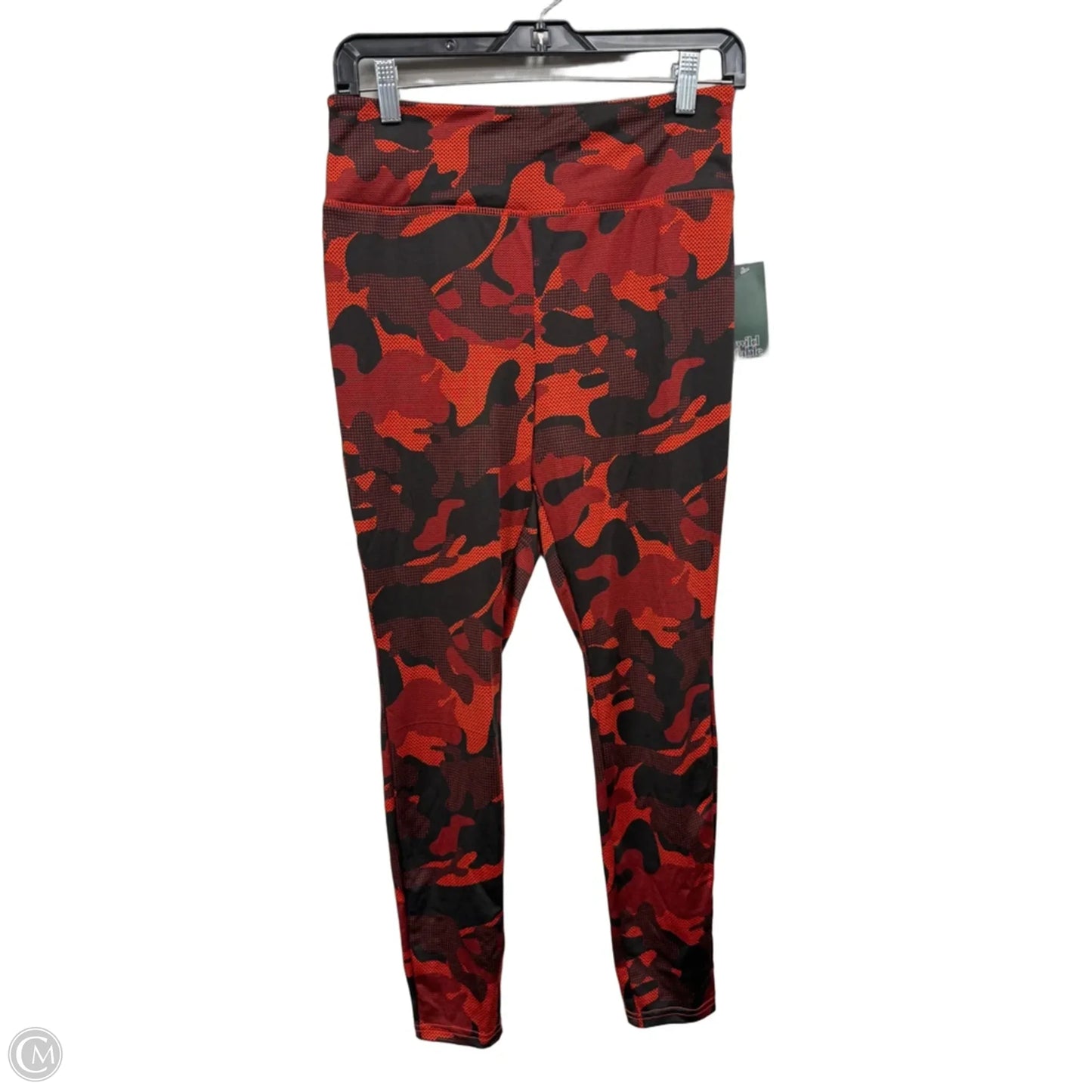 Athletic Leggings By Wild Fable In Camouflage Print, Size: M