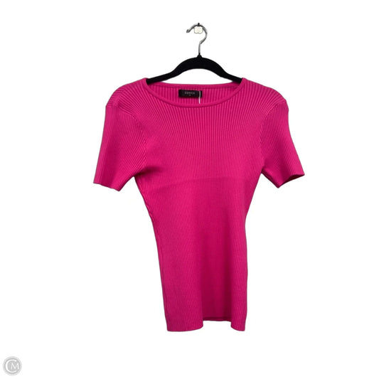 Top Short Sleeve By Zesica In Pink, Size: M