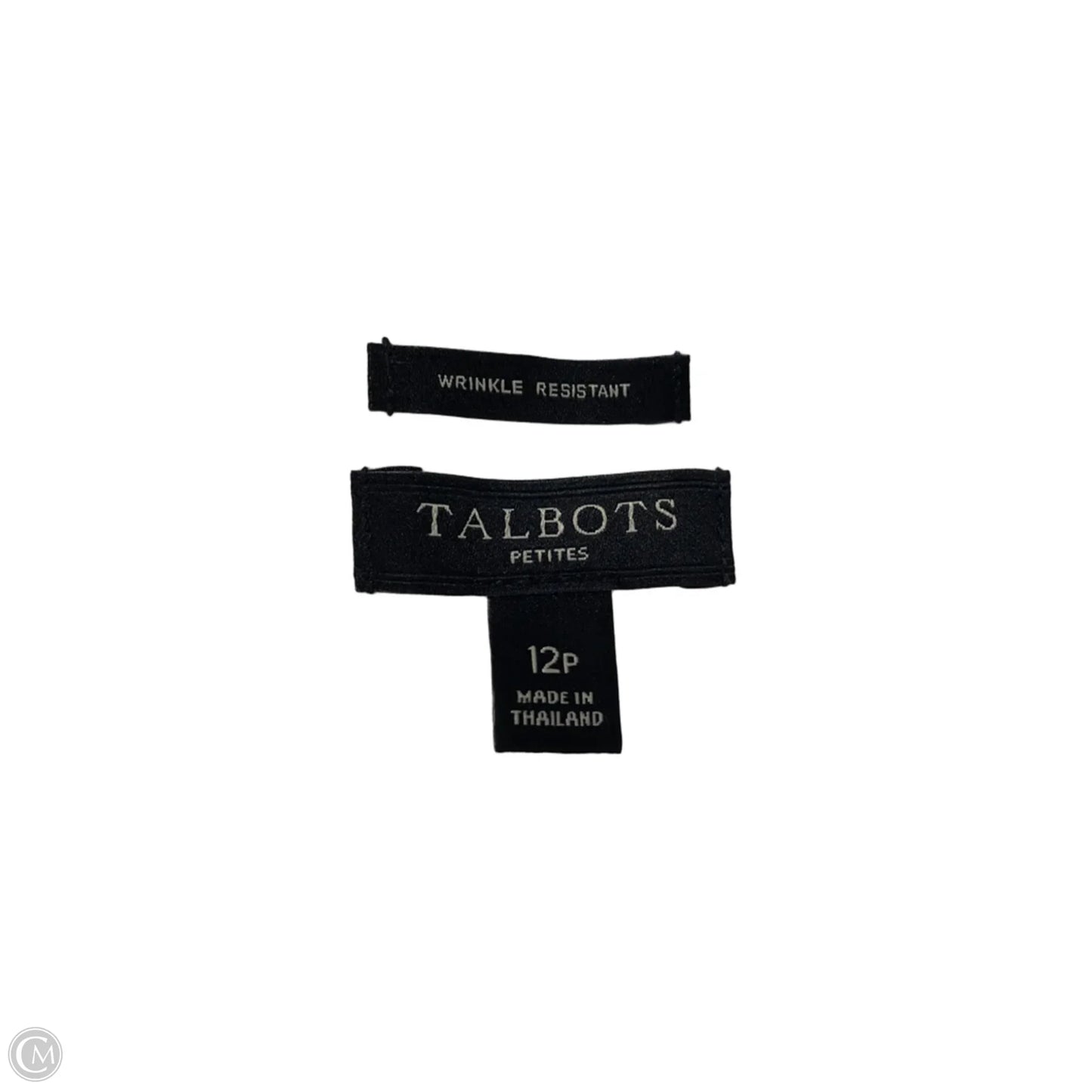 Top Sleeveless By Talbots In White, Size: 12p