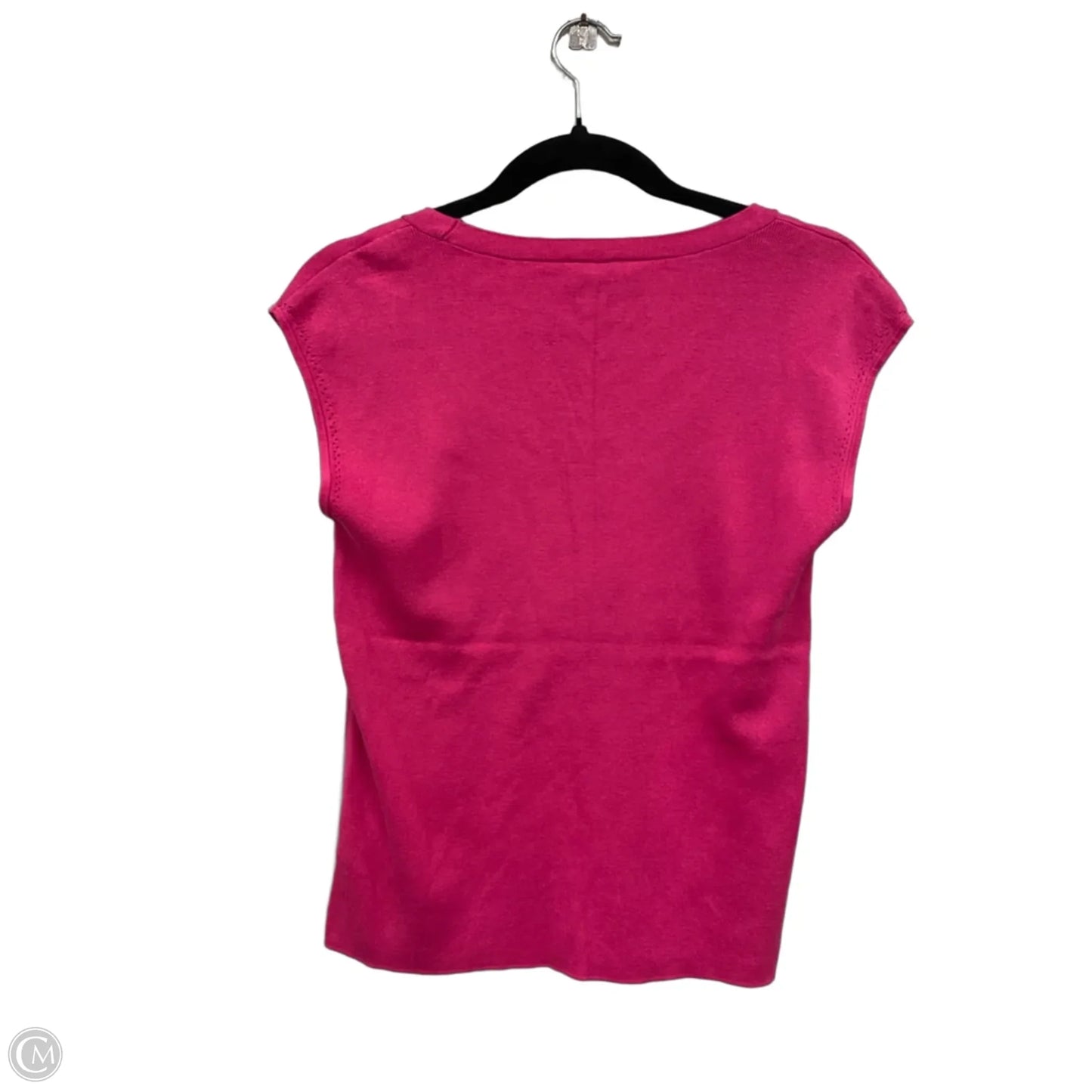 Top Short Sleeve By Talbots In Pink, Size: M