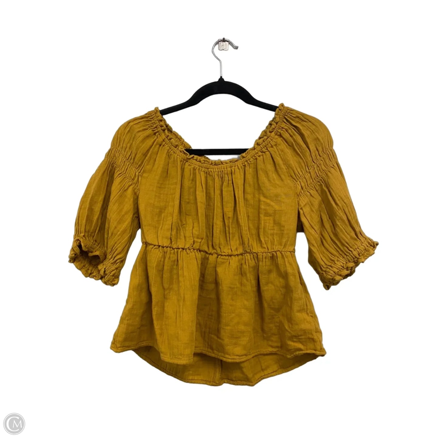 Top Short Sleeve By Old Navy In Brown, Size: Xs