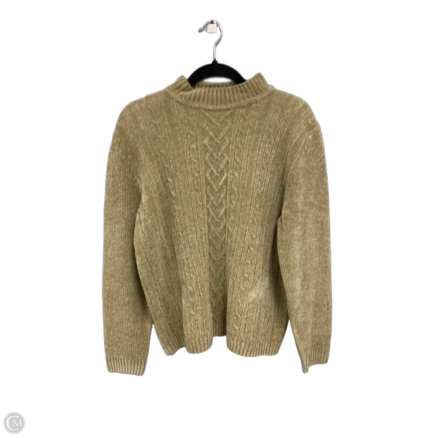 Sweater By Alfred Dunner In Tan, Size: M