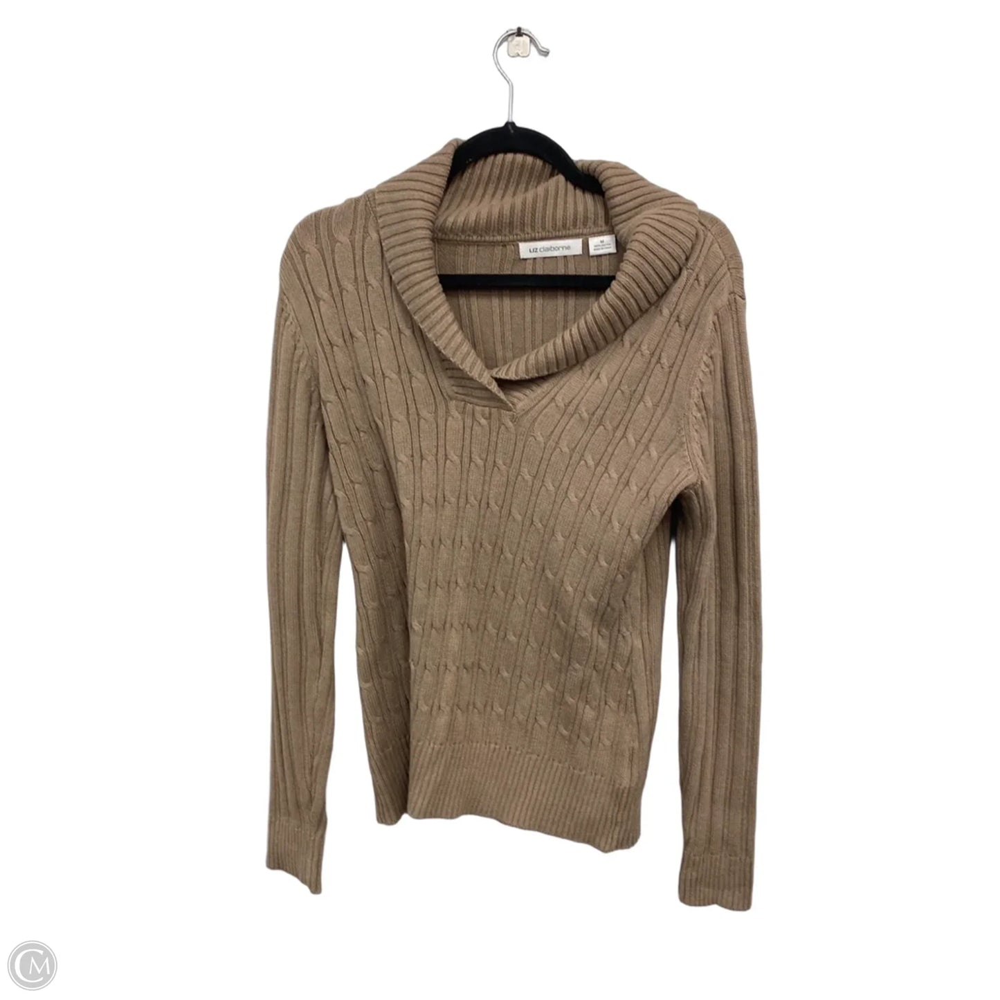 Sweater By Liz Claiborne In Brown, Size: M