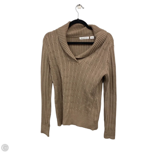 Sweater By Liz Claiborne In Brown, Size: M