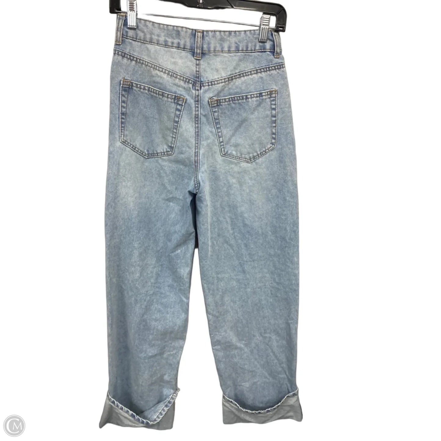 Jeans Wide Leg By Tinseltown In Blue Denim, Size: Xs