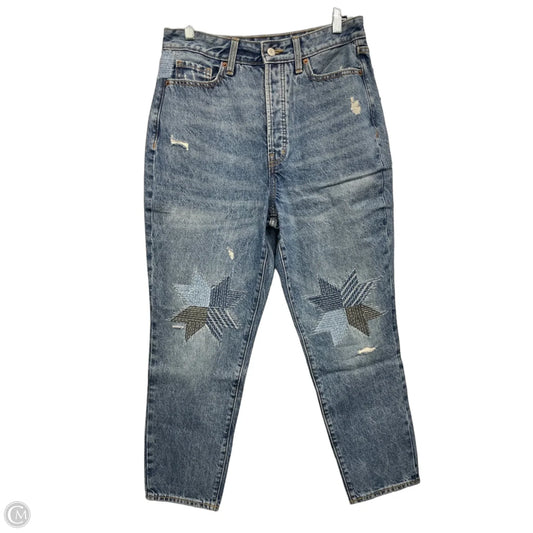 Jeans Straight By Old Navy In Blue Denim, Size: 10