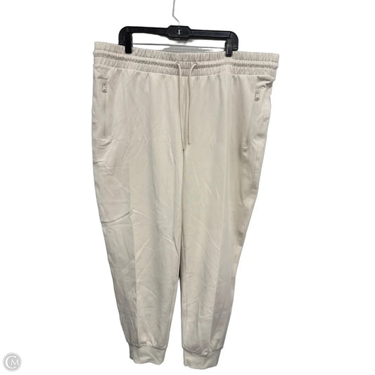 Athletic Pants By Old Navy In Beige, Size: Xxl