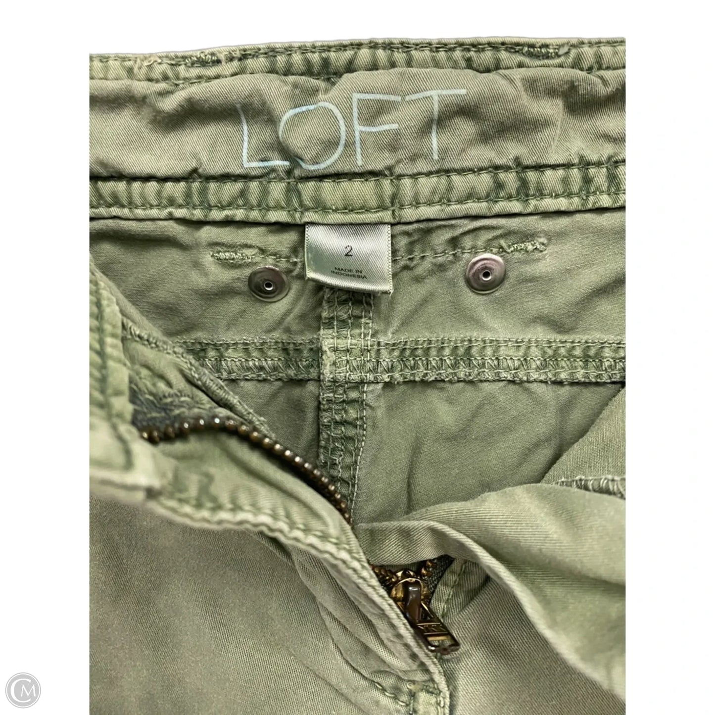 Pants Cargo & Utility By Ann Taylor In Green, Size: 2