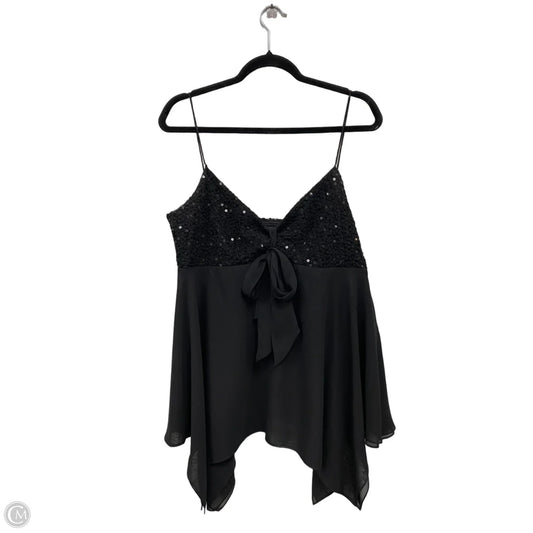 Top Sleeveless By Clothes Mentor In Black, Size: Xl