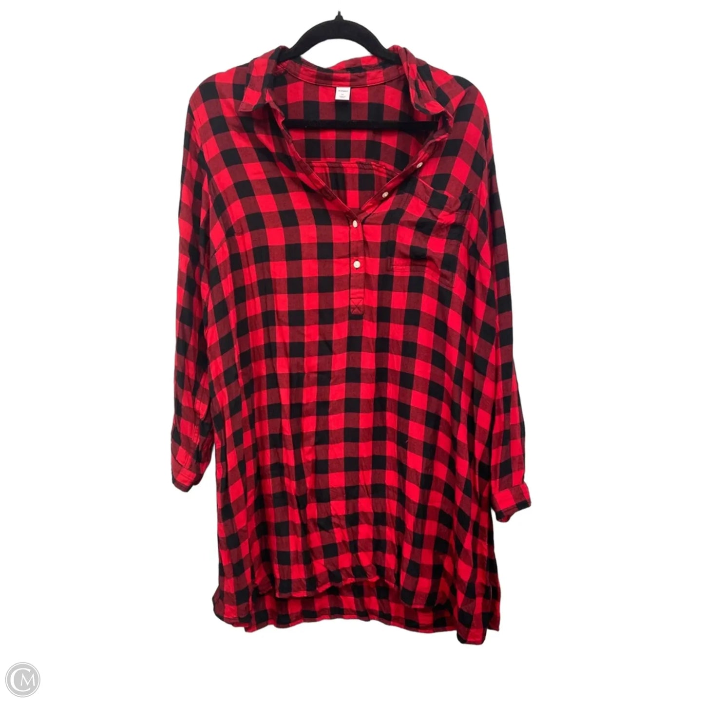 Dress Casual Short By Old Navy In Plaid Pattern, Size: Xl