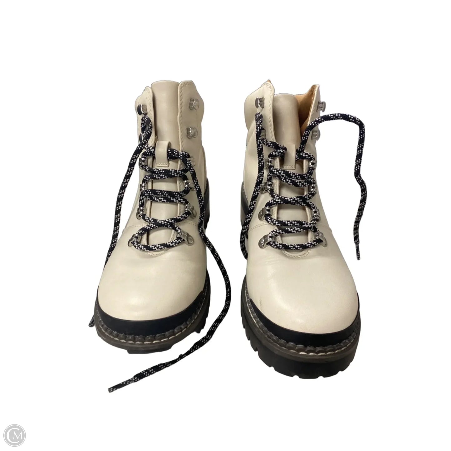 Boots Ankle Heels By Universal Thread In White, Size: 7.5