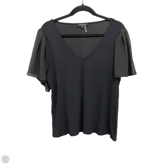 Top Short Sleeve By 1.state In Black, Size: Xl
