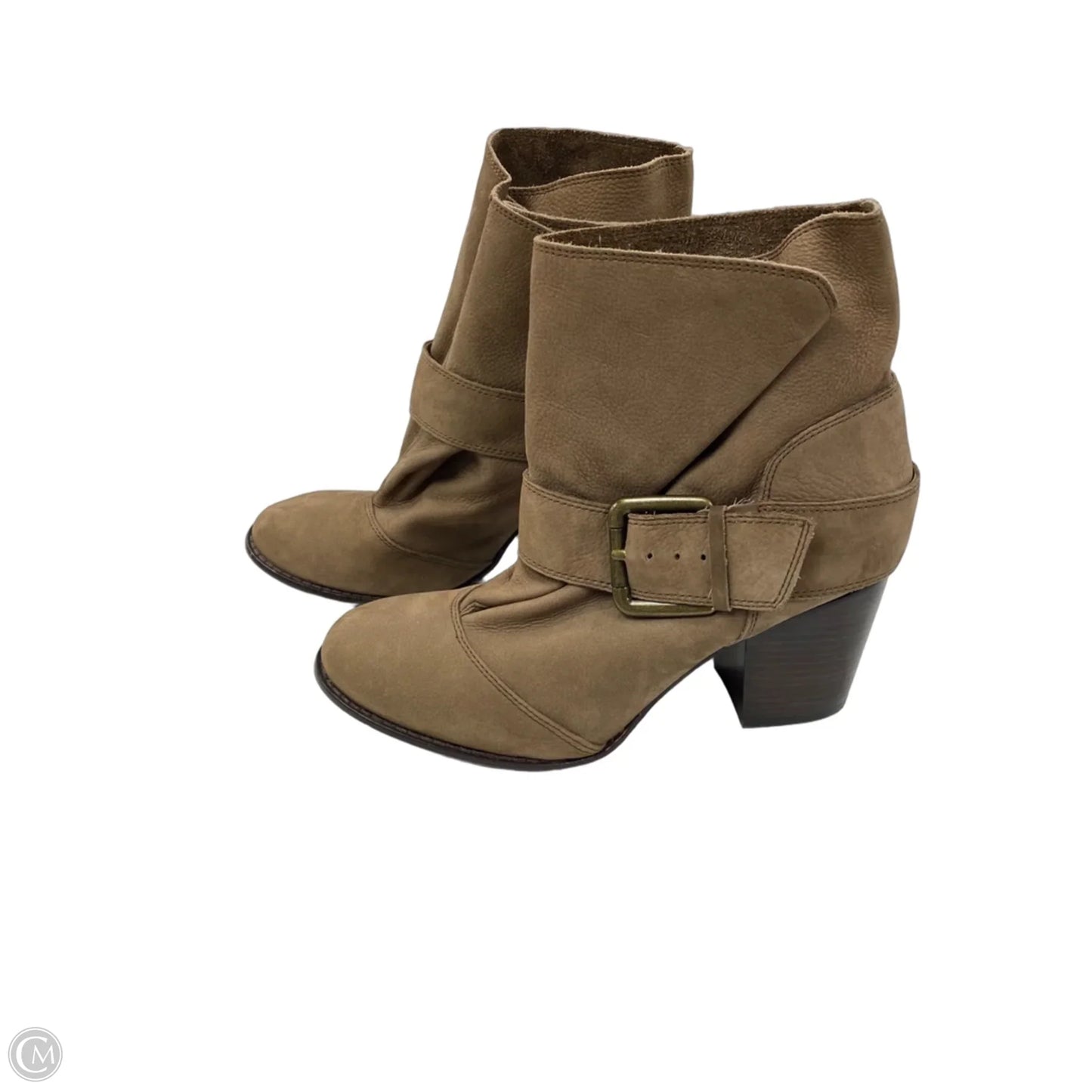 Shoes Heels Block By Splendid In Brown, Size: 9.5