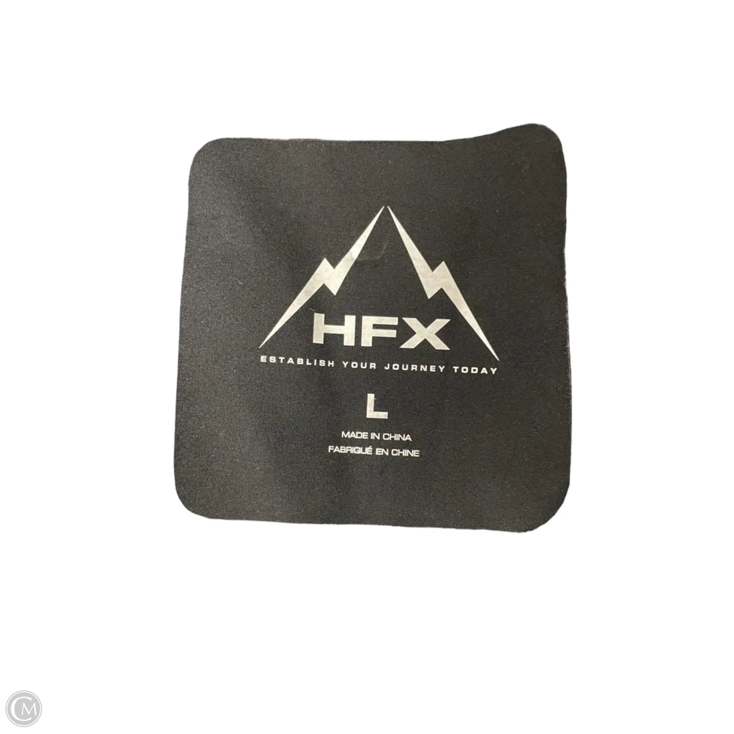 Jacket Windbreaker By Hfx In Black, Size: L