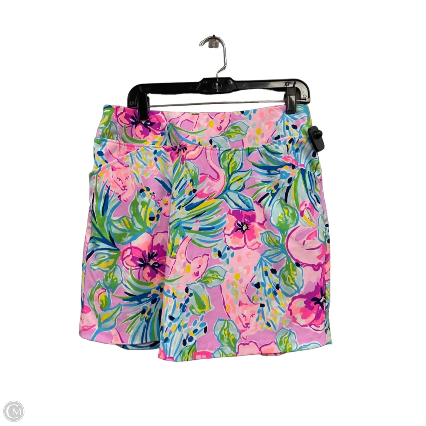 Skort Designer By Lilly Pulitzer In Blue & Pink, Size: 10
