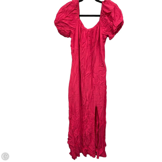 Dress Casual Maxi By Forever 21 In Pink, Size: 1x