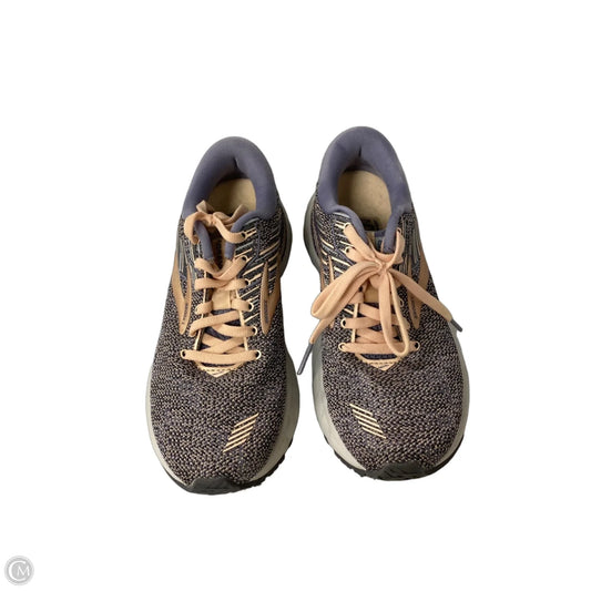 Shoes Athletic By Brooks In Black & Purple, Size: 6