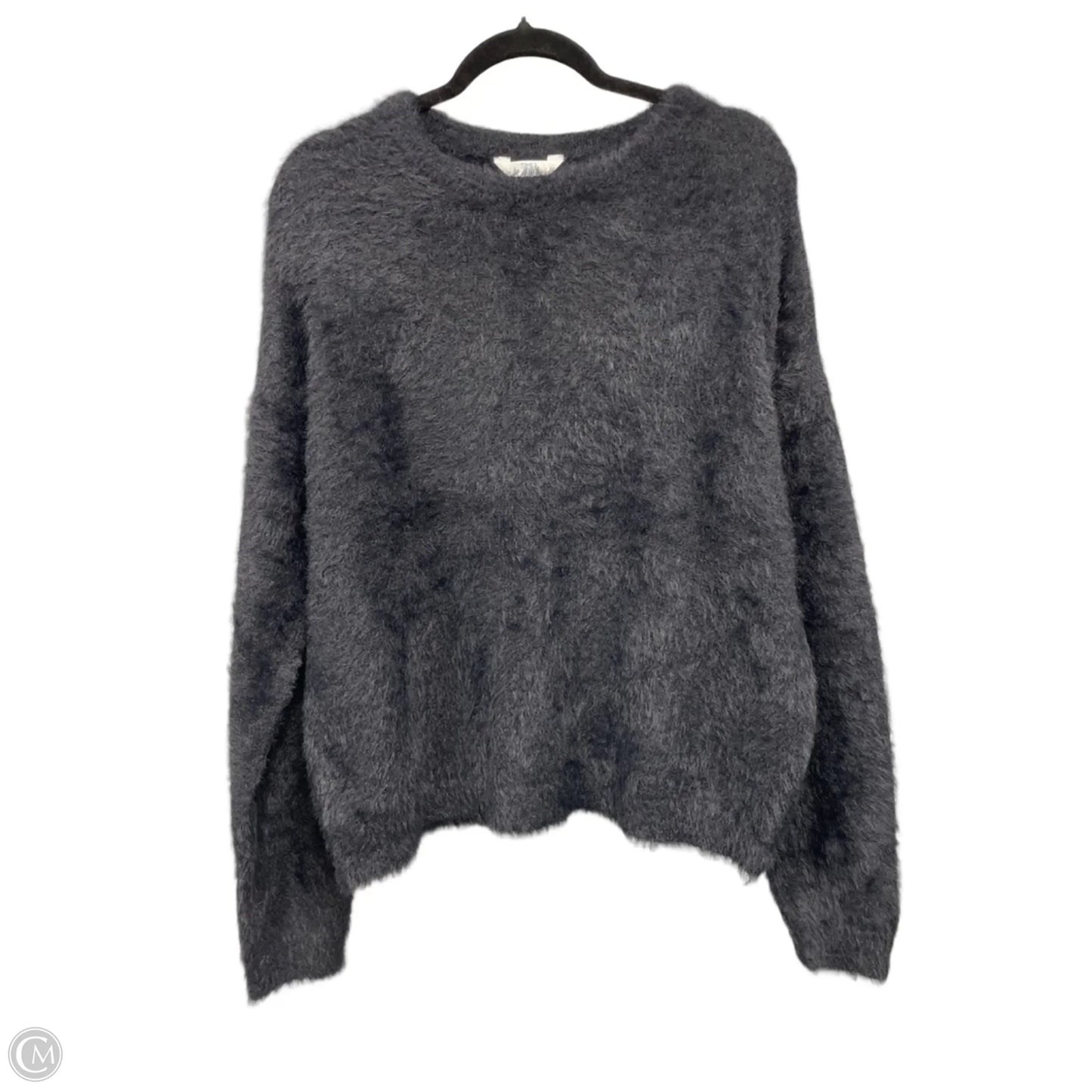Sweater By Time And Tru In Black, Size: L