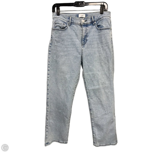 Jeans Straight By Loft In Blue Denim, Size: 6