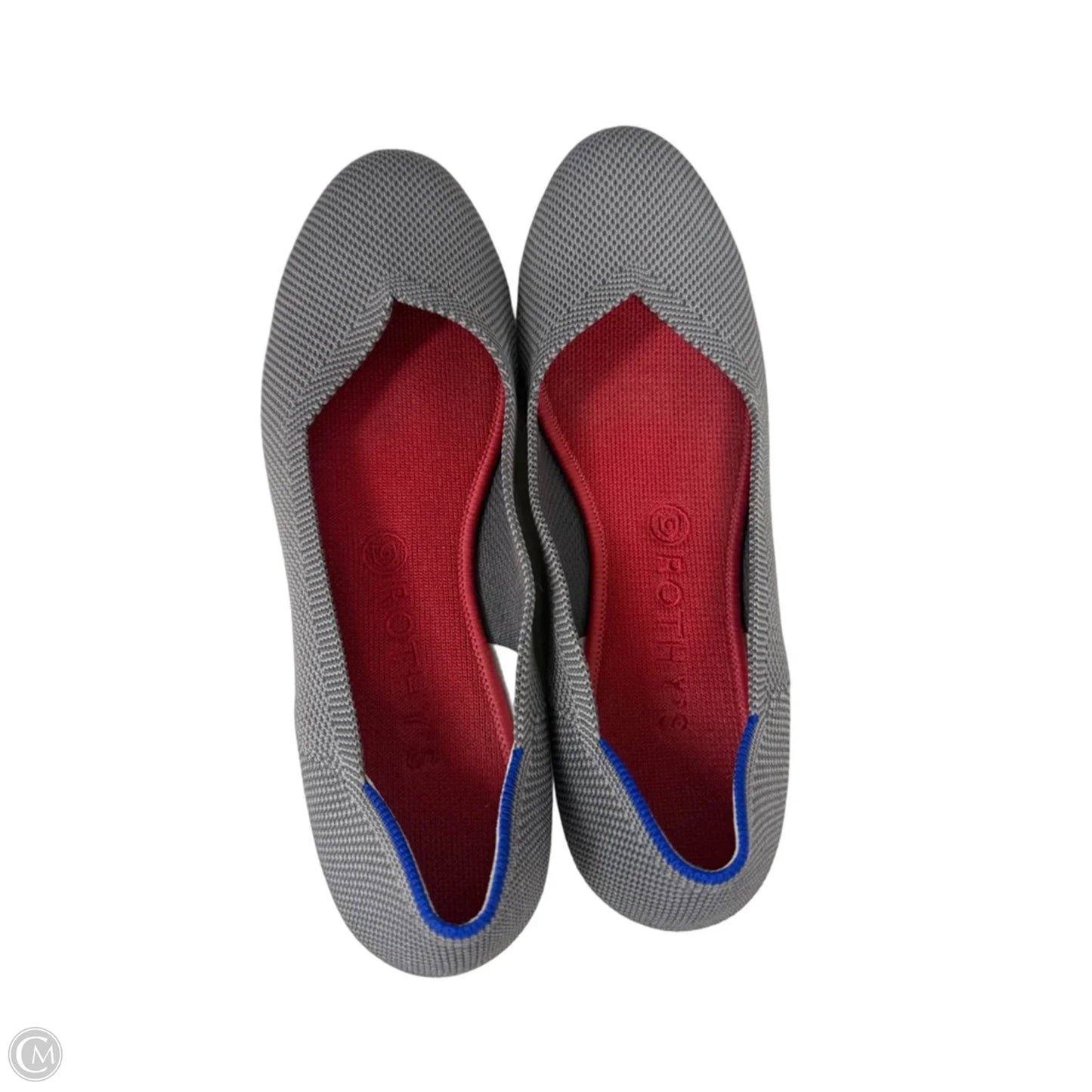 Shoes Flats By Rothys In Grey, Size: 10