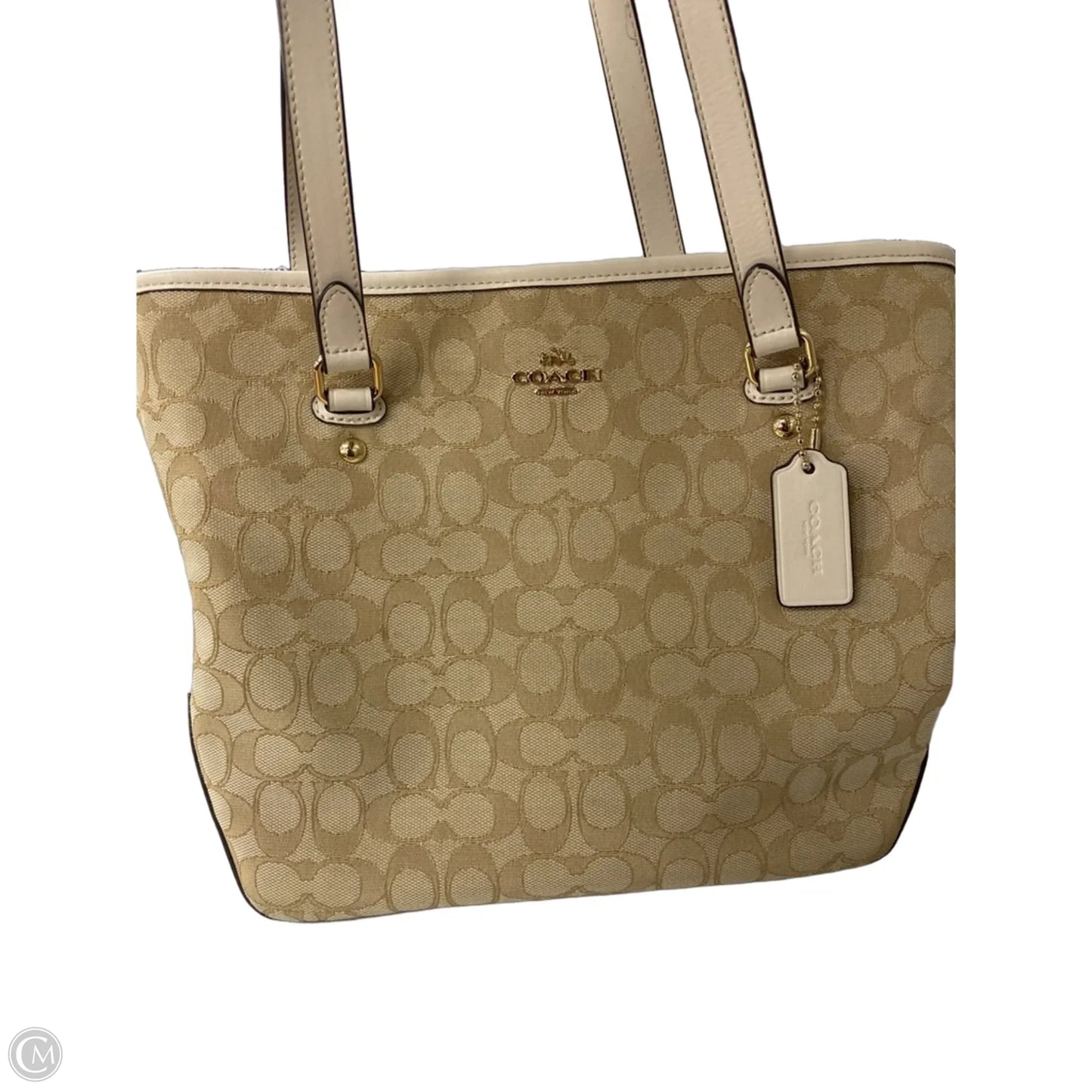 Handbag Designer By Coach, Size: Large