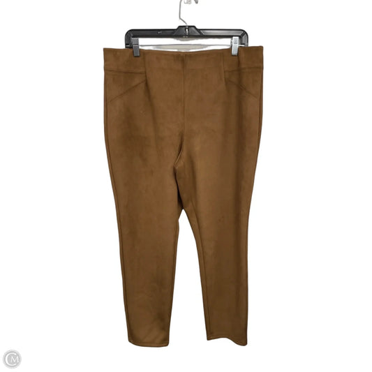 Pants Other By Cato In Brown, Size: Xl