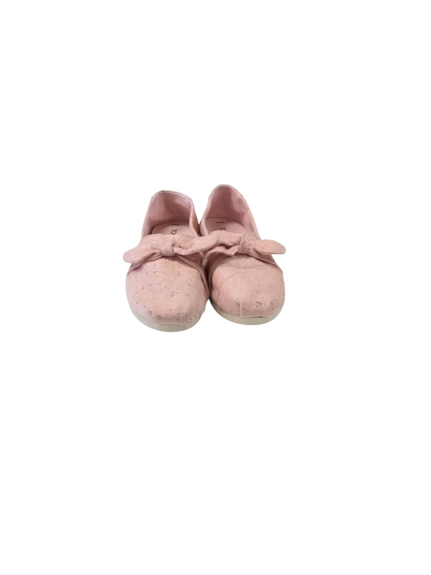 Shoes Flats By Toms In Pink, Size: 8.5