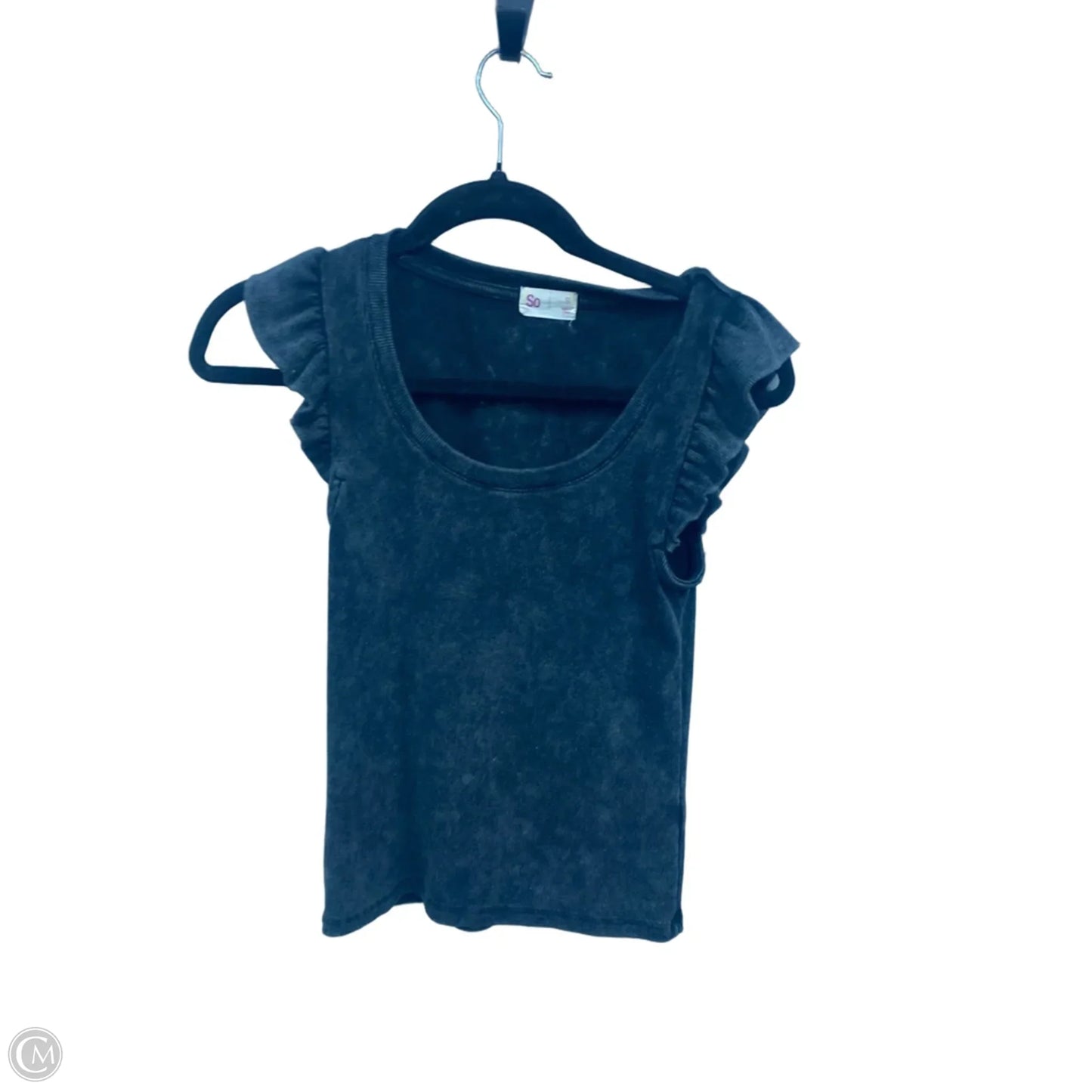 Top Sleeveless By So In Grey, Size: S