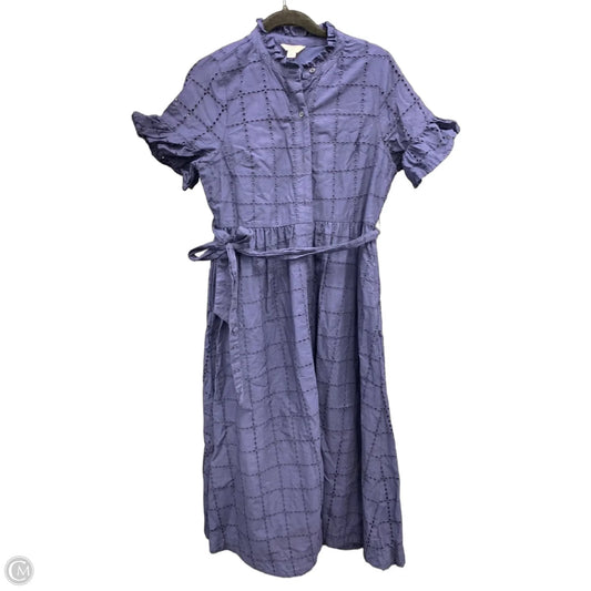 Dress Casual Midi By Crown And Ivy In Navy, Size: S