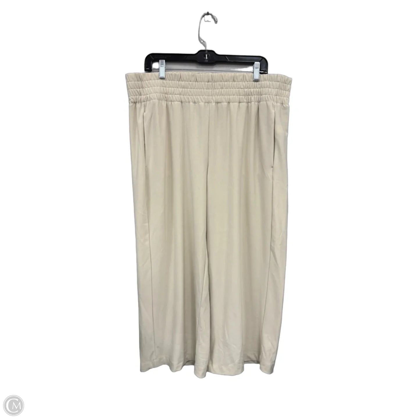 Pants Lounge By Nicole Miller In Beige, Size: Xl
