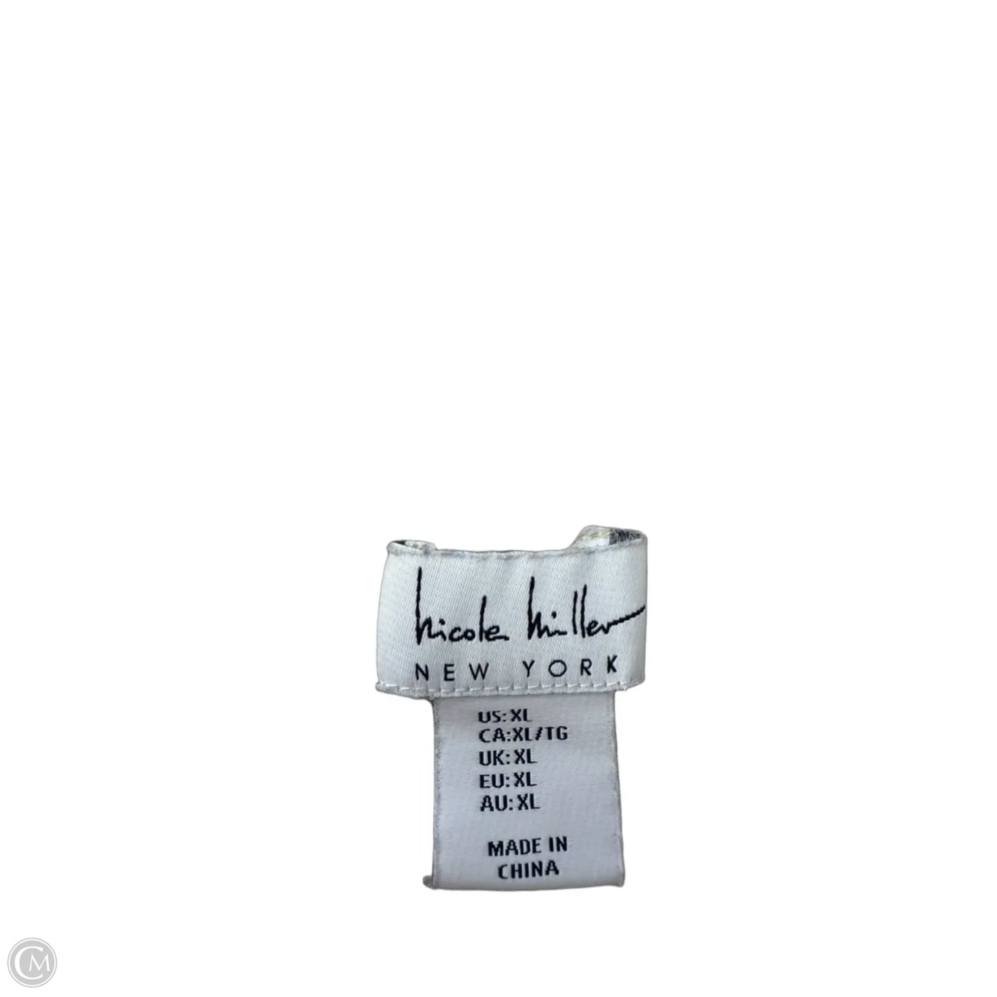 Pants Lounge By Nicole Miller In Beige, Size: Xl