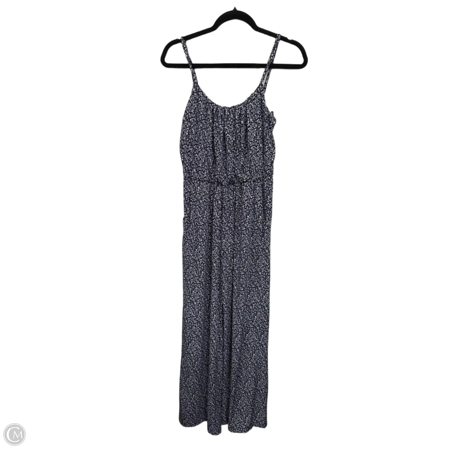 Jumpsuit By Clothes Mentor In Blue & White, Size: S