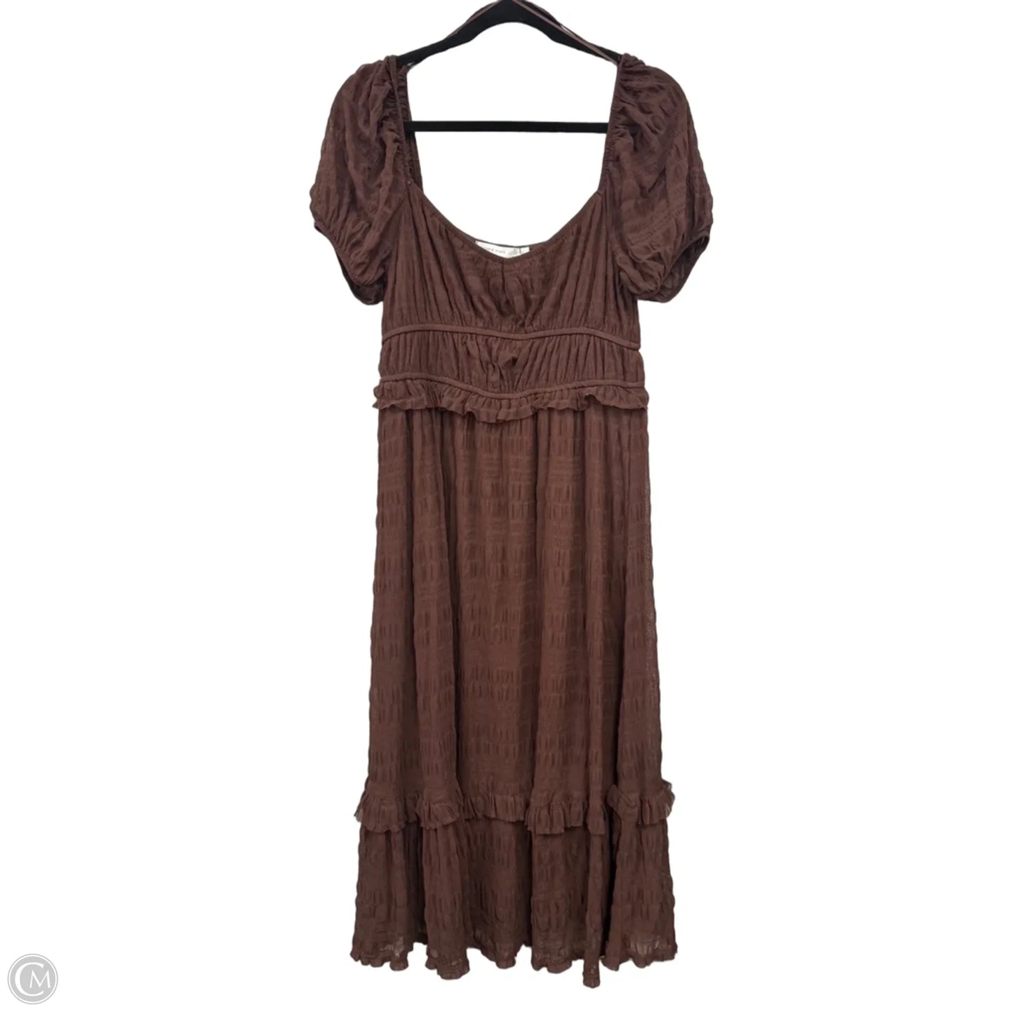 Dress Casual Maxi By Altard State In Brown, Size: L