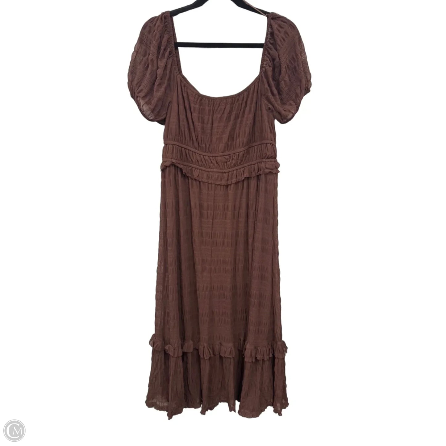 Dress Casual Maxi By Altard State In Brown, Size: L