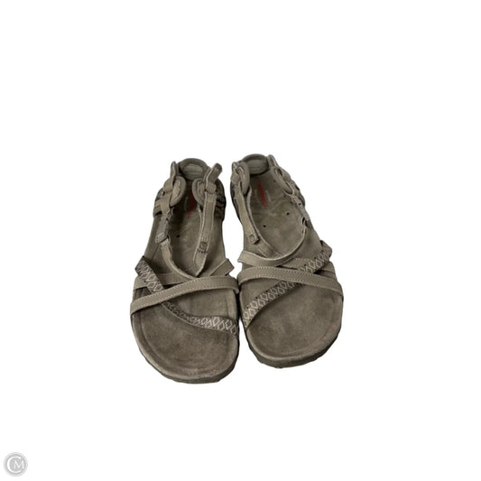 Sandals Flats By Merrell In Grey, Size: 7.5