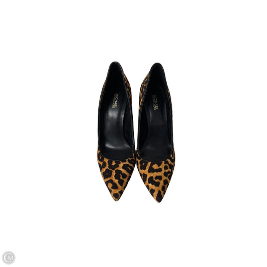 Shoes Heels Stiletto By Michael By Michael Kors In Animal Print, Size: 8