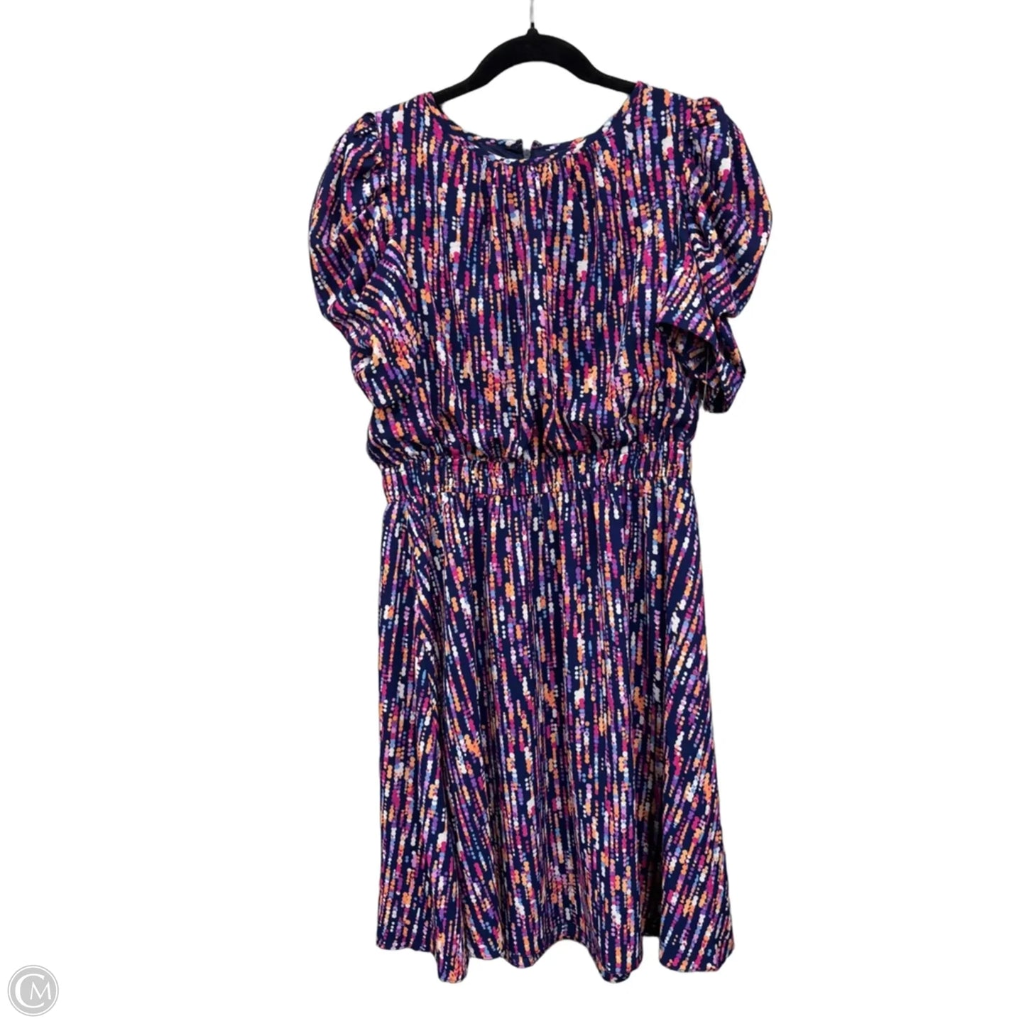 Dress Casual Short By London Times In Blue & Purple, Size: 10