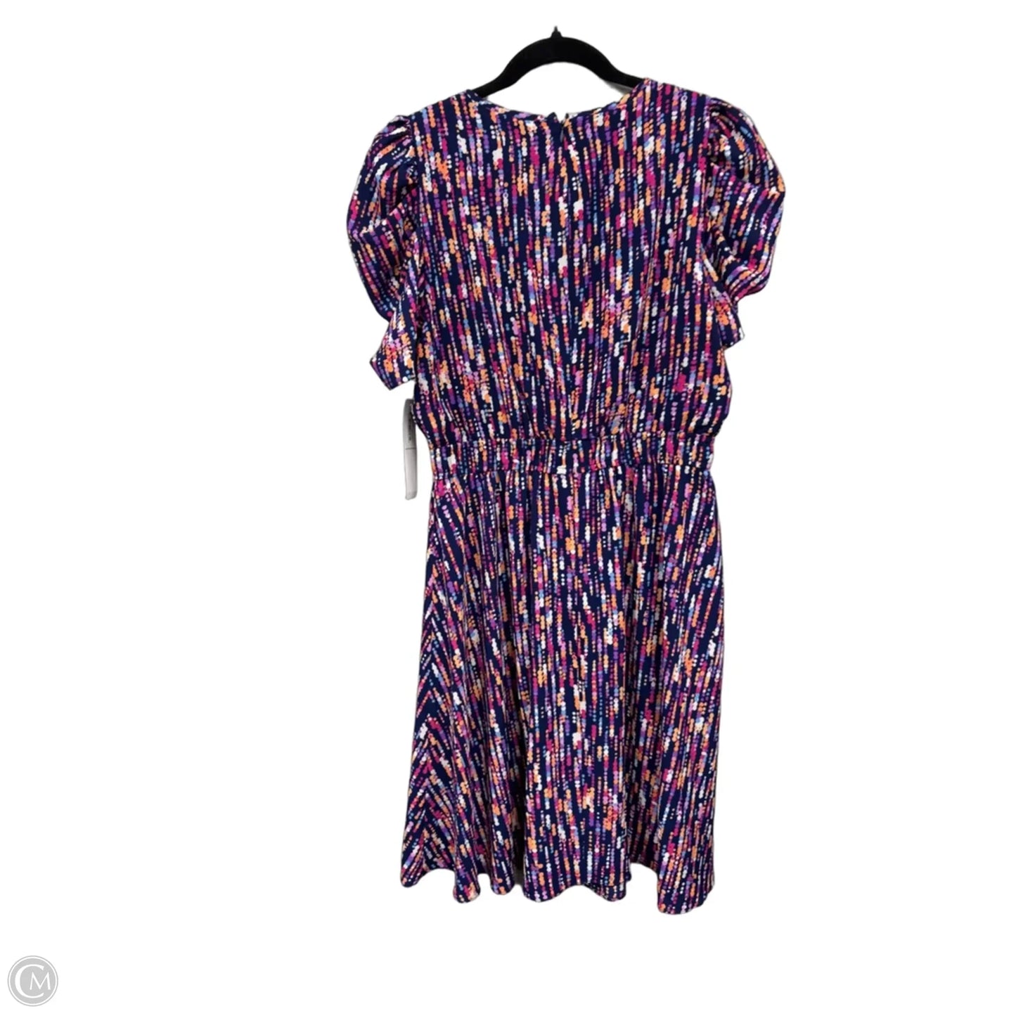 Dress Casual Short By London Times In Blue & Purple, Size: 10