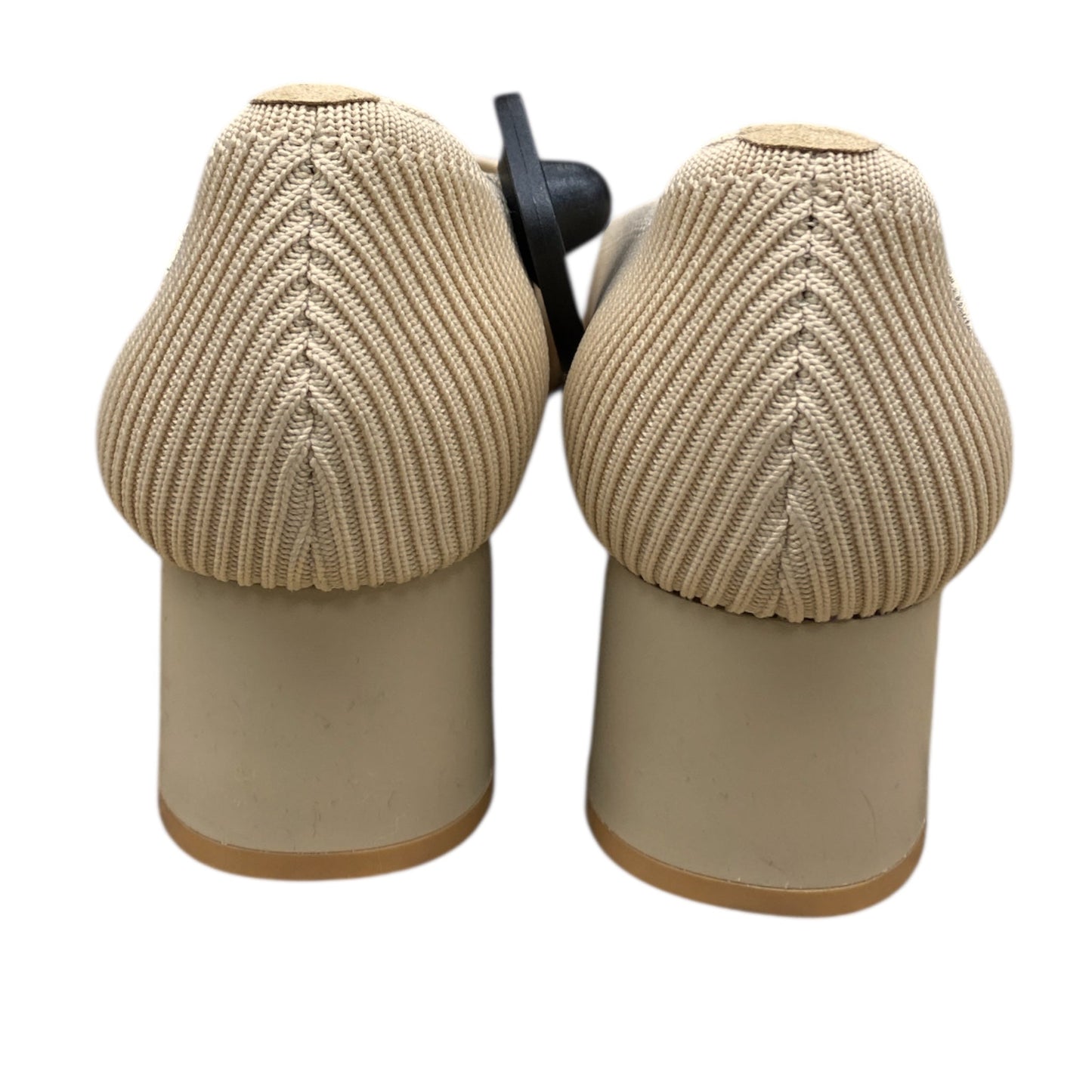 Shoes Heels Block By Vivaia In Tan, Size:11