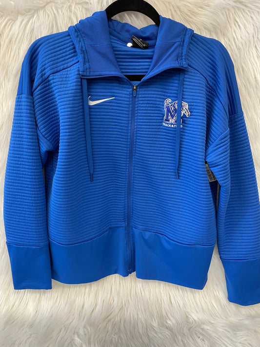 Blue Athletic Jacket Nike Apparel, Size S