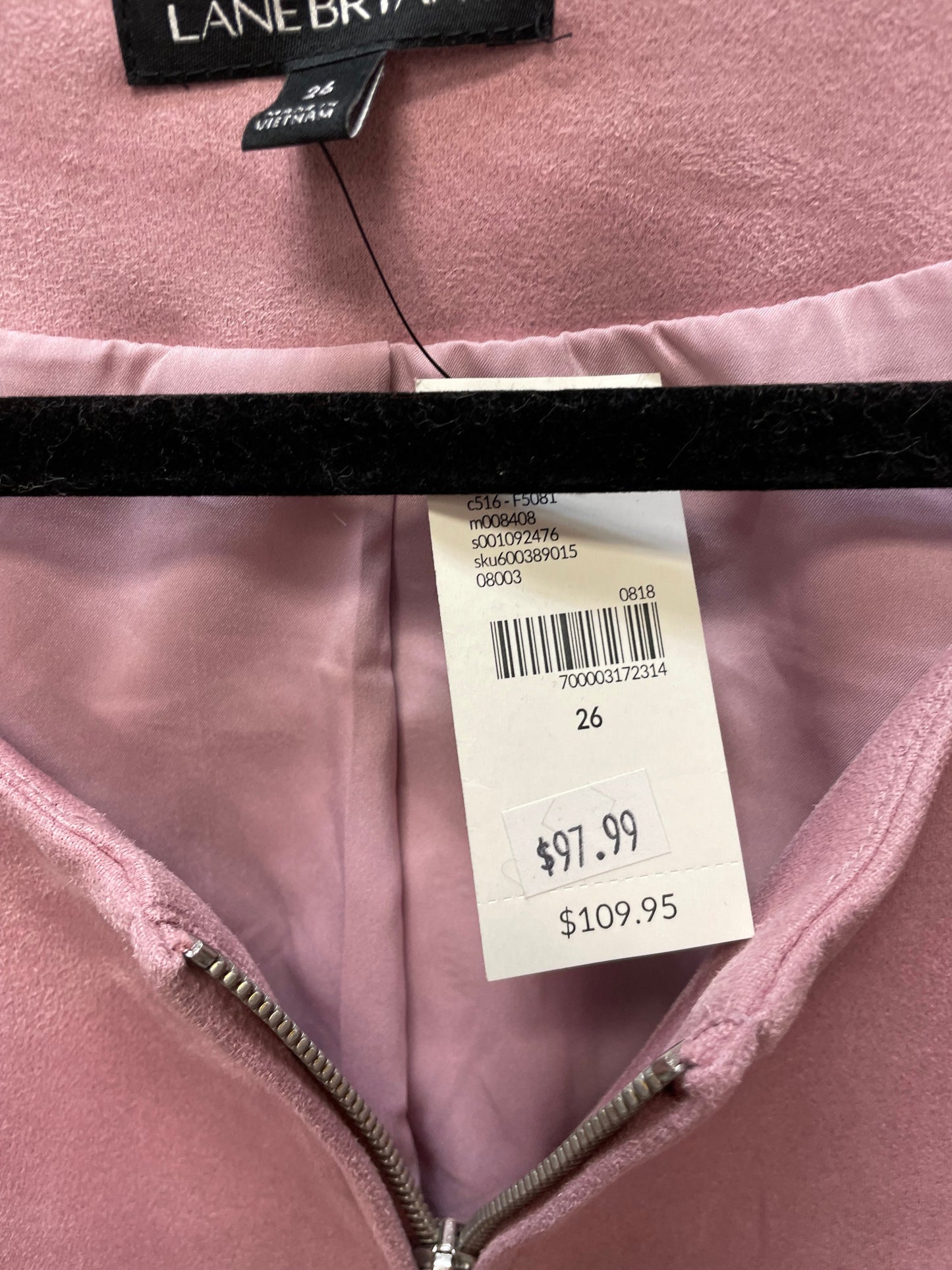 Jacket Other By Lane Bryant In Pink, Size: 3x