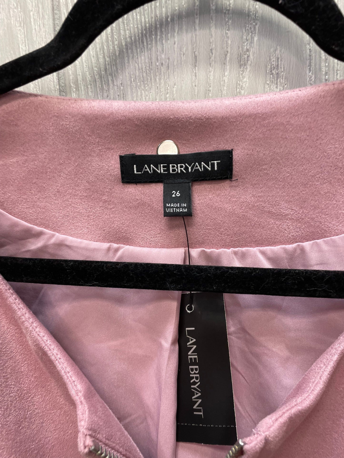 Jacket Other By Lane Bryant In Pink, Size: 3x