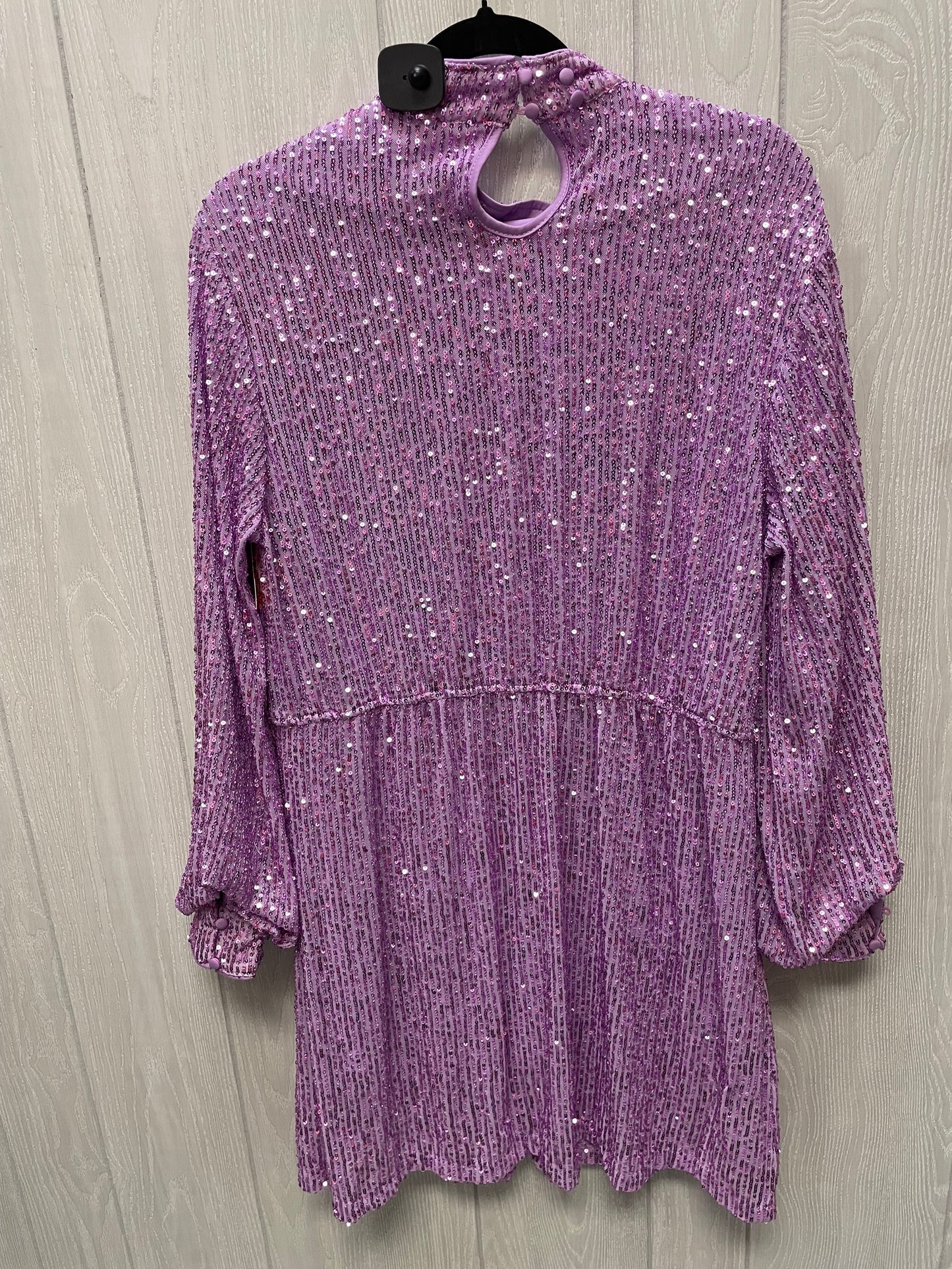 Dress Party Short By southern fried chics In Purple, Size: 2x