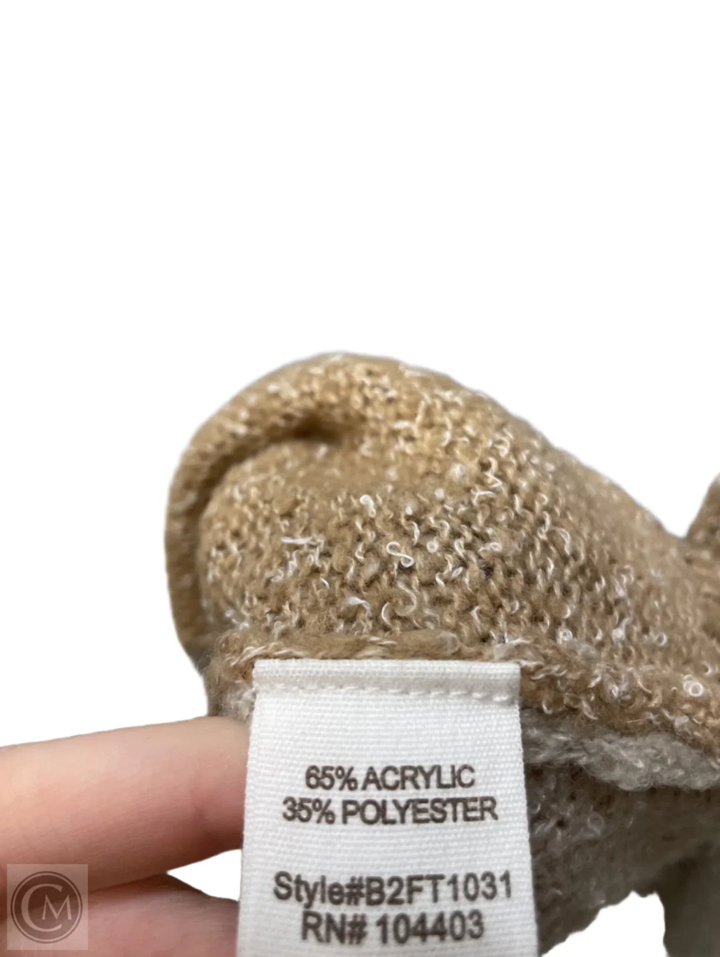 Sweater By Blu Pepper In Grey & Tan, Size: S