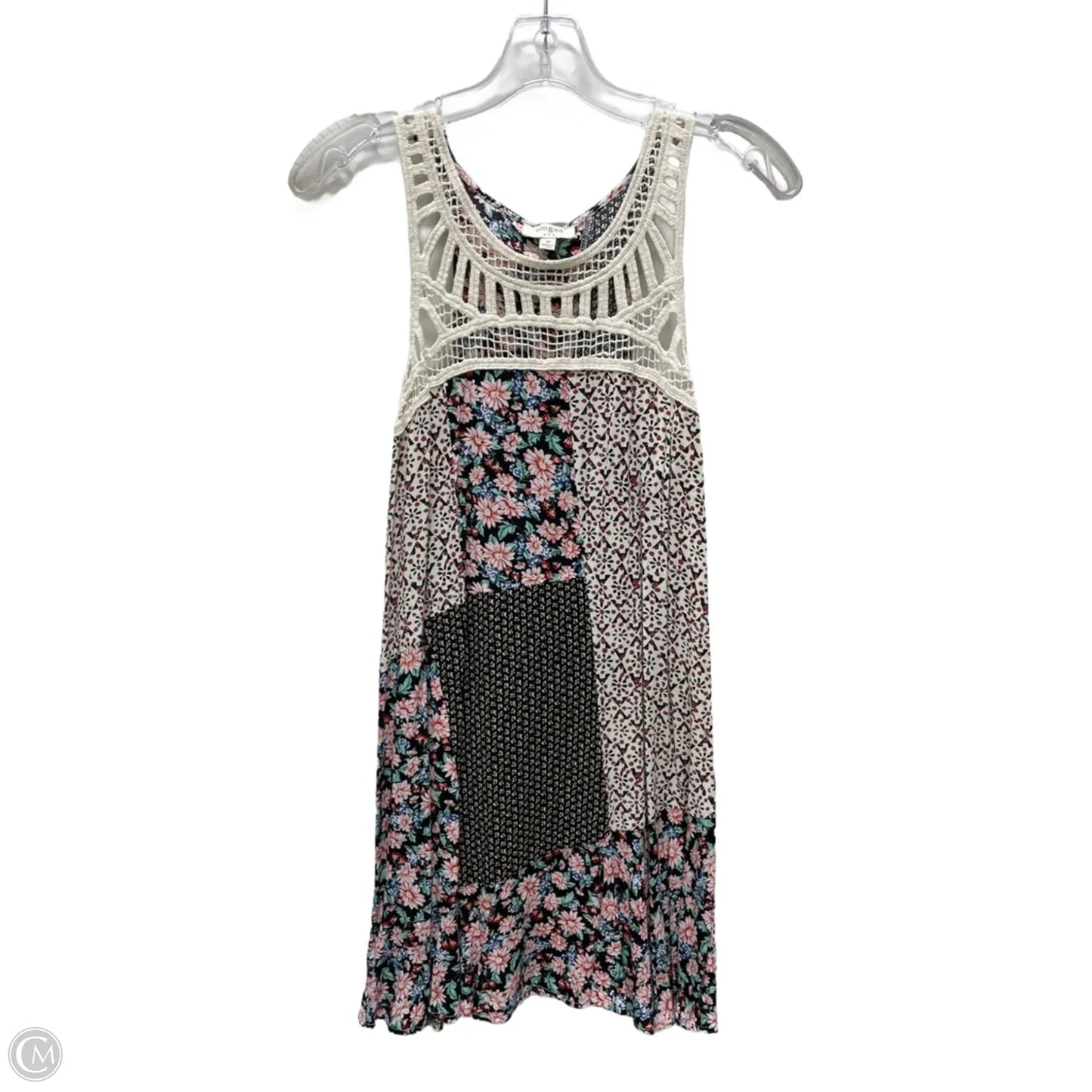 Dress Casual Short By Umgee In Floral Print, Size: M