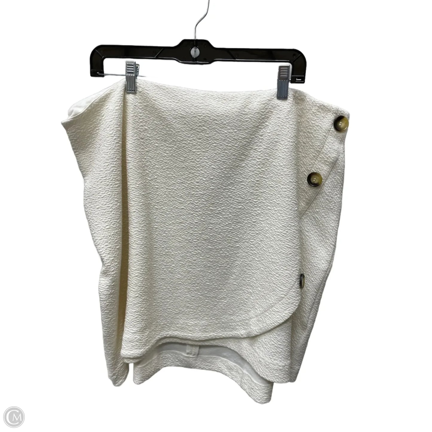 Skirt Mini & Short By Maeve In White, Size: 2x