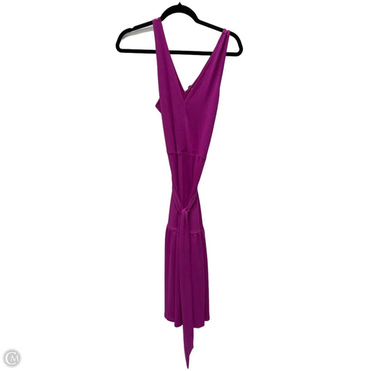 Dress Casual Midi By Banana Republic In Purple, Size: S