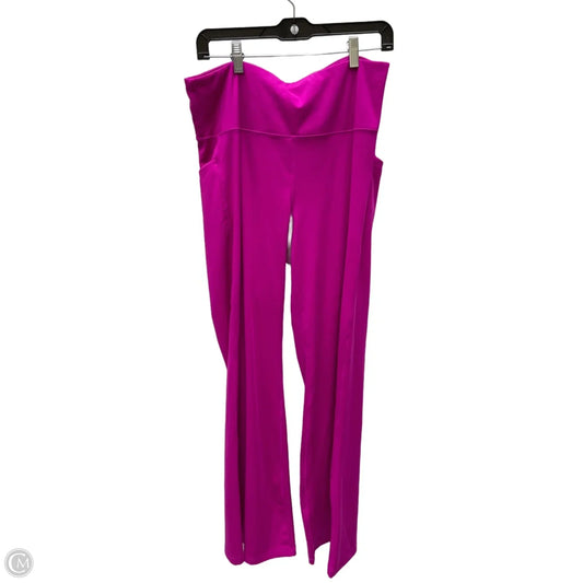 Athletic Pants By Love & Sports In Purple, Size: 2x