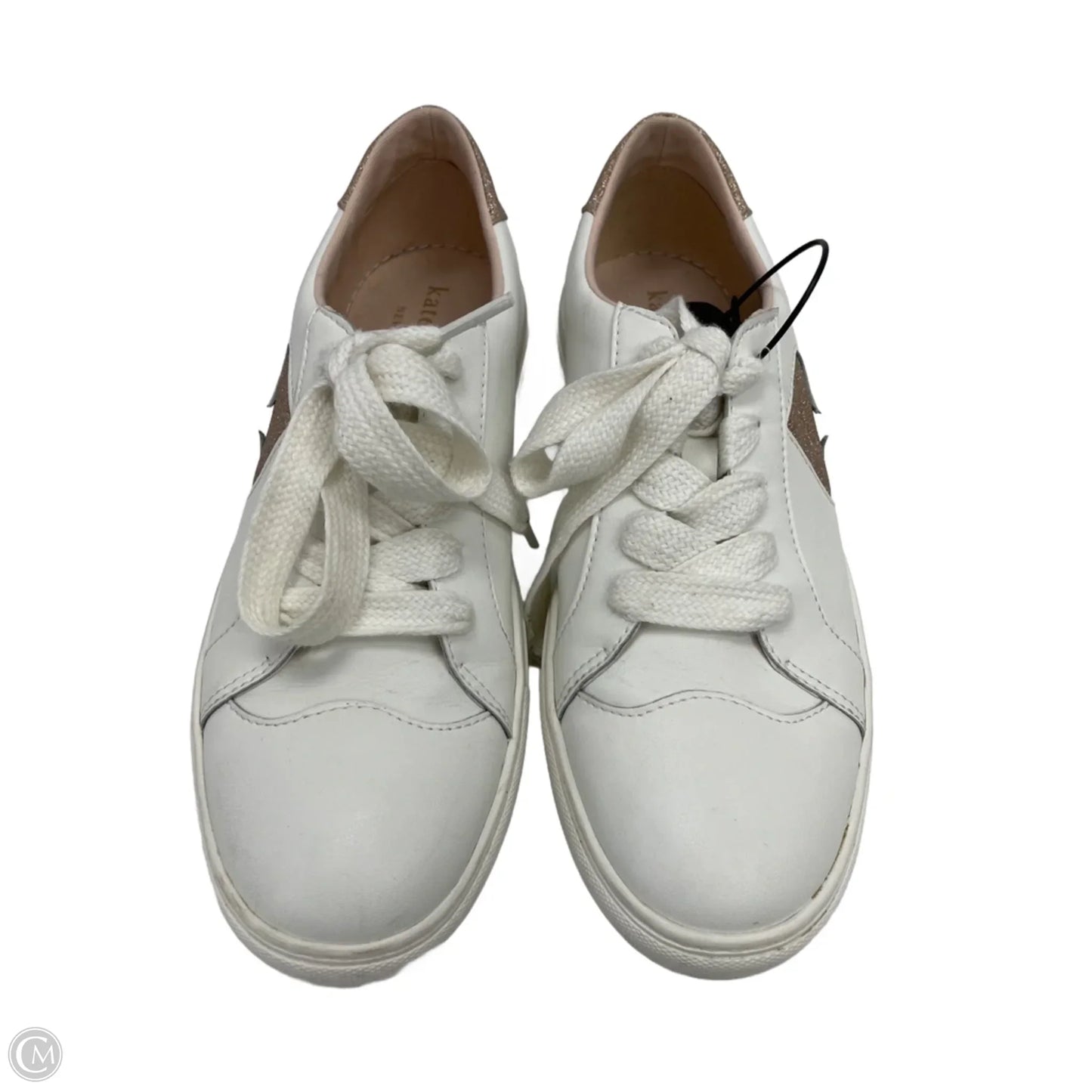 Shoes Designer By Kate Spade In Pink & White, Size: 10